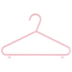 B&M Children's Hangers 10pk - Pastel -B and M Store 389289 home organisation co 10pk childrens hangers girl 5