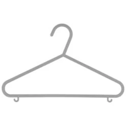 B&M Children's Hangers 10pk - Pastel -B and M Store 389289 home organisation co 10pk childrens hangers girl 6