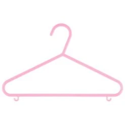 B&M Children's Hangers 10pk - Pastel -B and M Store 389289 home organisation co 10pk childrens hangers girl 7