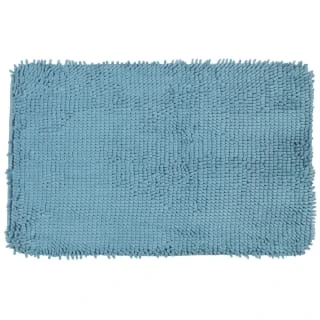 B&M Noodle Bath Mat Set - Blue 4 B&M Noodle Bath Mat Set - Blue - Image 2