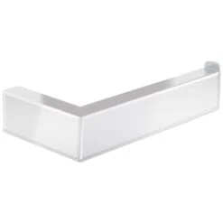 B&M Chrome Fitted Toilet Roll Holder 10 B&M Chrome Fitted Toilet Roll Holder -B and M Store 389952 chrome fitted roll holder 3