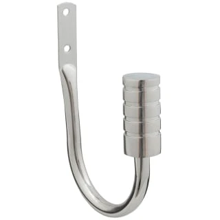 B&M Small Silver Barrel Curtain Hold Backs 2pk 4 B&M Small Silver Barrel Curtain Hold Backs 2pk - Image 2
