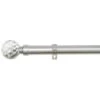 B&M Shiny Nickle Gem Curtain Pole 120 - 220cm 2 B&M Shiny Nickle Gem Curtain Pole 120 - 220cm -B and M Store 390203 390206 shiny nickle gem curtain pole 1