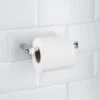 B&M Chrome Toilet Roll Holder -B and M Store 390423 chrome toilet roll holder