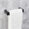 B&M Black Fitted Towel Ring -B and M Store 391066 black fitted towel holder