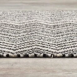 B&M Buddy Chevron Mono Doormat 9 B&M Buddy Chevron Mono Doormat -B and M Store 392186 buddy chevron mat mono 2