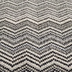 B&M Buddy Chevron Mono Doormat 11 B&M Buddy Chevron Mono Doormat -B and M Store 392186 buddy chevron mat mono 4