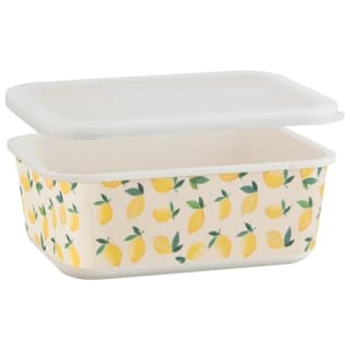 B&M Rectangular Tubs 2pk - Lemons 4 B&M Rectangular Tubs 2pk - Lemons - Image 2