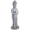 B&M Large Standing Buddha Ornament -B and M Store 392982 large standing buddha