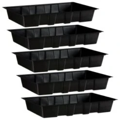 B&M Seed Trays 5pk - Large -B and M Store 393175 5 seed trays group