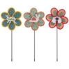 B&M Kids Insect Windmill Stakes 3pk -B and M Store 393684 3pk kids windmills group