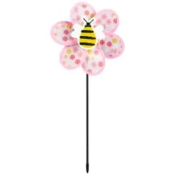 B&M Garden Windmills 3pk -B and M Store 393686 girls windmills 3pk bee
