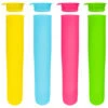 B&M Little Safari Ice Cone Moulds 4pk -B and M Store 394236 4pk ice lolly silicone