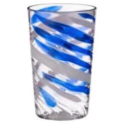 B&M Ocean Air Swirl Tumblers 4pk -B and M Store 394244 4pk ocean swirl tumblers 2