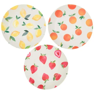 B&M Fruit Print Plate - Oranges 4 B&M Fruit Print Plate - Oranges - Image 2