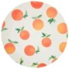 B&M Fruit Print Plate - Oranges 2 B&M Fruit Print Plate - Oranges -B and M Store 394290 fruit print plate orange