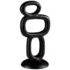B&M 3 Tier Abstract Sculpture 1 B&M 3 Tier Abstract Sculpture -B and M Store 394347 abstract 3 tier black ornament