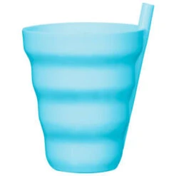 B&M Little Safari Straw Tumblers 8pk -B and M Store 394349 8pk straw tumblers blue