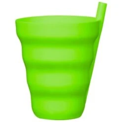 B&M Little Safari Straw Tumblers 8pk -B and M Store 394349 8pk straw tumblers green