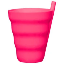 B&M Little Safari Straw Tumblers 8pk -B and M Store 394349 8pk straw tumblers pink