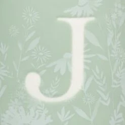 B&M Floral Alphabet Mug (Assorted) 21 B&M Floral Alphabet Mug (Assorted) -B and M Store 394397 floral alphabet mug green j 2