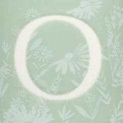 B&M Floral Alphabet Mug (Assorted) -B and M Store 394402 floral alphapet mug green o 2