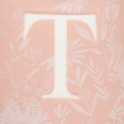 B&M Floral Alphabet Mug (Assorted) -B and M Store 394402 floral alphapet mug pink t 2