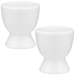 B&M Ceramic Egg Cups 2pk -B and M Store 394615 pack of 2 ceramics egg cups 2