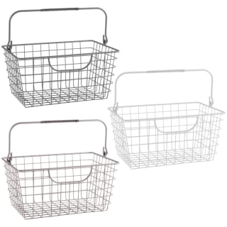 B&M Basket With Handles - Taupe 4 B&M Basket With Handles - Taupe - Image 2