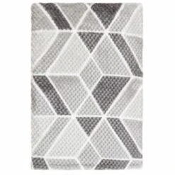 B&M Simply Geo Waffle Throw - Grey 9 B&M Simply Geo Waffle Throw - Grey -B and M Store 394917 simply geo waffle throw grey 2