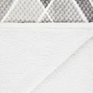 B&M Simply Geo Waffle Throw - Grey 6 B&M Simply Geo Waffle Throw - Grey - Image 4