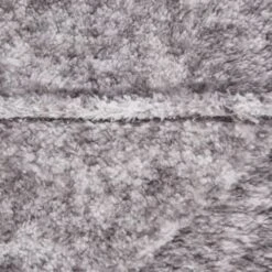 B&M Simply Two Tone Teddy Throw - Grey -B and M Store 394926 simply two tone teddy throw grey 4