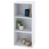 B&M Essentials 3 Tier Shelf - White -B and M Store 395640 essentials 3 tier shelf white