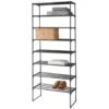B&M Essentials 8 Tier Storage Shelf -B and M Store 395740 essentials 8 tier storage shelf