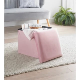 B&M Square Storage Cube - Pink 3 B&M Square Storage Cube - Pink