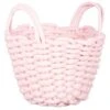 B&M Thick Rope Basket - Pink 2 B&M Thick Rope Basket - Pink -B and M Store 395888 thick rope basket pink