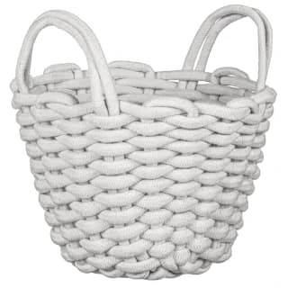 B&M Thick Rope Basket - Grey 3 B&M Thick Rope Basket - Grey