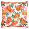 B&M Papaya Print Shower Resistant Cushion 43 X 43cm 2 B&M Papaya Print Shower Resistant Cushion 43 X 43cm -B and M Store 396076 shower resistant cushion papaya print