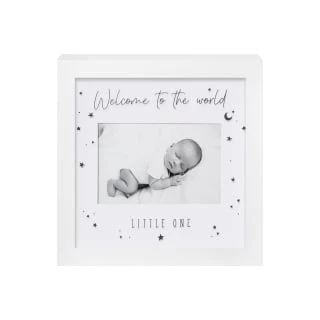 B&M Box Photo Frame - Welcome To The World Little One 4 B&M Box Photo Frame - Welcome To The World Little One - Image 2