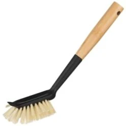 B&M Bamboo Dish Brushes 2pk -B and M Store 397041 2pk bamboo dishbrushes 3