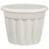 B&M Round Planter 40cm - Stone -B and M Store 397074 40cm round planter stone