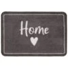 B&M Super Soft Washable Home Doormat - Grey -B and M Store 397146 super soft washable doormat home grey
